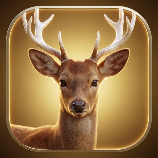 Đèn lồng biểu tượng Nai của game bầu cua
